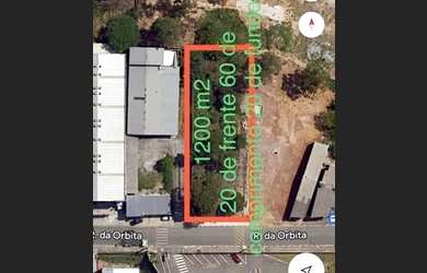 Imagem: O terreno possui 1.200m² de Área e está localizado em Chacara