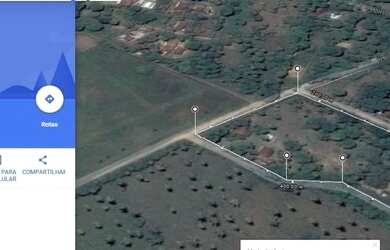 Imagem: O terreno possui 101m² de Área e está localizado em Povoado