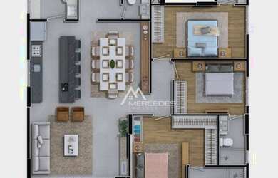 Imagem 9: Apartamento à venda, 126 m² por R$ 1.490.600,00 - Fazenda - Itajaí/SC