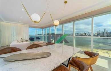 Imagem: O apartamento possui 4 Dormitórios, 5 Banheiros, 3 Vagas na