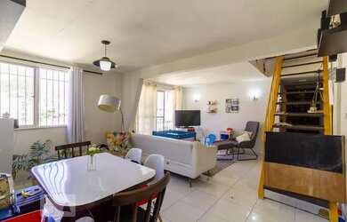 Imagem: O apartamento na cobertura possui 2 Dormitórios, 2 Banheiros