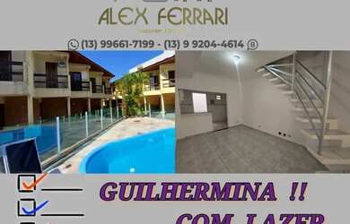 Imagem: A casa em condomínio possui 2 Dormitórios, 1 Banheiro, 1 Vaga