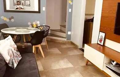 Imagem: A casa em condomínio possui 2 Dormitórios, 1 Banheiro, 2 Vagas