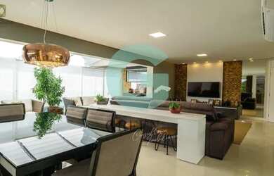 Imagem: O apartamento na cobertura possui 3 Dormitórios, 5 Banheiros