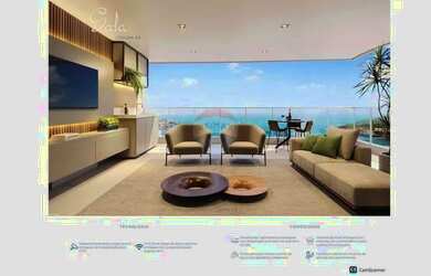 Imagem 6: Última unidade com vista para o mar! 3 quartos na Enseada Azul a 1 quadra da praia