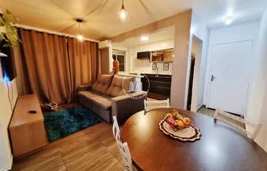 Imagem: O apartamento possui 3 Dormitórios, 1 Banheiro, 1 Vaga na garagem