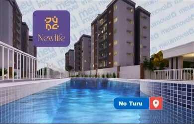 Imagem: O apartamento possui 2 Dormitórios, 1 Banheiro, 1 Vaga na garagem