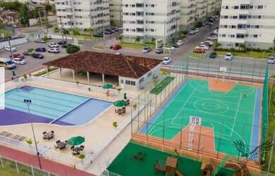 Imagem: O apartamento possui 3 Dormitórios, 1 Banheiro, 1 Vaga na garagem