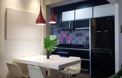 Imagem: O apartamento possui 2 Dormitórios, 2 Banheiros, 1 Vaga na