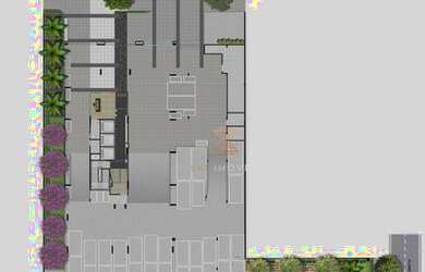 Imagem: O depósito possui 1 Vaga na garagem e 44m² de Área e está