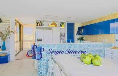 Imagem: O apartamento na cobertura possui 4 Dormitórios, 4 Banheiros