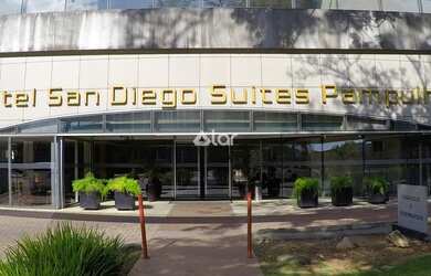 Imagem: O studio possui 1 Dormitório, 1 Banheiro, 1 Vaga na garagem