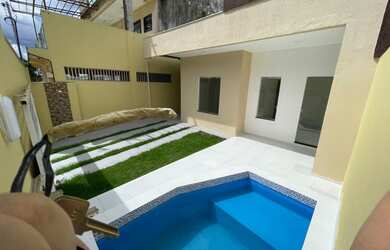 Imagem 4: CASA NOVO ALEIXO. Piscina, Imóvel novo, 64m² de Áreae1 Vaga na garagem