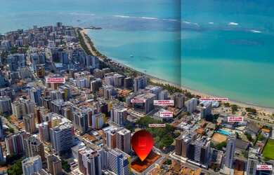 Imagem: O apartamento possui 2 Dormitórios, 3 Banheiros, 1 Vaga na