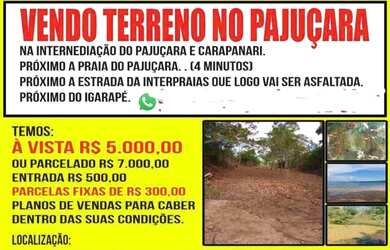 Imagem 4: Terreno no Pajuçara. 5.000m² de Área