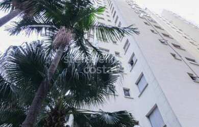 Imagem: O apartamento possui 1 Dormitório, 1 Banheiro, 1 Vaga na garagem