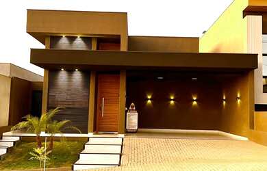 Imagem: A casa em condomínio possui 3 Dormitórios, 5 Banheiros, 4