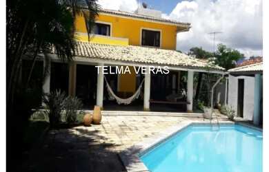 Imagem: A casa em condomínio possui 5 Dormitórios, 5 Banheiros, 3