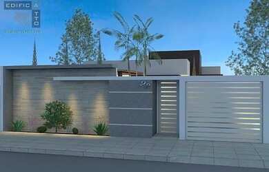 Imagem: A casa em condomínio possui 3 Dormitórios, 3 Banheiros, 160m²