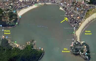 Imagem 7: Alugo sala living de frente ao mar, mobiliado. Vista cinematográfica