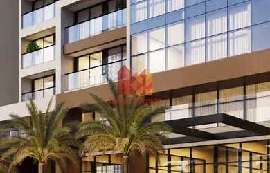 Imagem: O studio possui 1 Dormitório, 1 Banheiro, 20m² de Área e