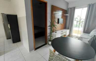 Imagem: O apartamento possui 1 Dormitório, 1 Banheiro, Imóvel mobiliado