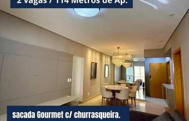 Imagem: O apartamento possui 3 Dormitórios, 4 Banheiros, 2 Vagas na