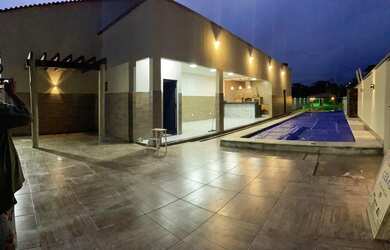 Imagem: A pousada chalé possui Acomodam 30 pessoas e 5 Vagas na garagem