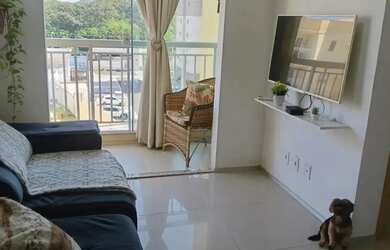 Imagem: O apartamento possui 2 Dormitórios, 2 Banheiros, 1 Vaga na