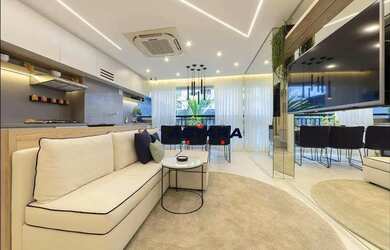 Imagem: O apartamento e possui 2 Dormitórios, Suítes, 2 Banheiros