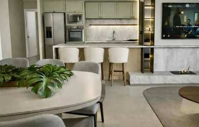 Imagem: O apartamento possui 3 Dormitórios, 3 Banheiros, 2 Vagas na