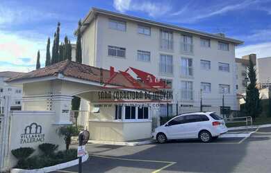 Imagem: O apartamento possui 1 Dormitório, 1 Banheiro, 1 Vaga na garagem