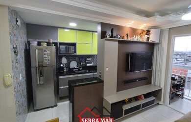 Imagem: O apartamento possui 2 Dormitórios, 2 Banheiros, 1 Vaga na