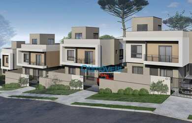 Imagem 8: Sobrado em condomínio com 3 dormitórios à venda, 109 m² por R$ 499.900 - Xaxim - Curitiba