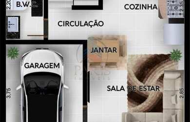 Imagem 6: Casa para Venda em Fazenda Rio Grande, Nações, 2 dormitórios, 1 banheiro,...