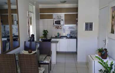 Imagem: O apartamento possui 2 Dormitórios, 2 Banheiros, 1 Vaga na