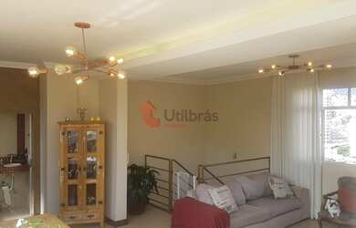 Imagem: O apartamento na cobertura possui 4 Dormitórios, 4 Banheiros