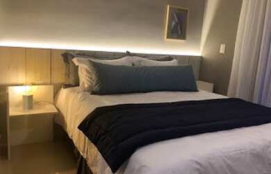 Imagem: O studio possui 1 Dormitório, 1 Banheiro, 25m² de Área e