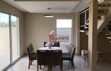 Imagem: A casa em condomínio possui 3 Dormitórios, 4 Banheiros, 4