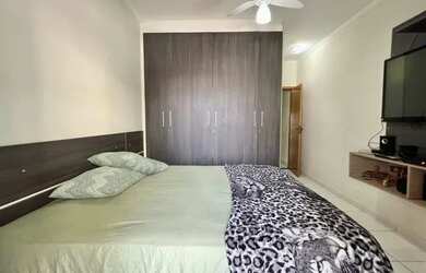 Imagem: O quarto está localizado em Aviação, Praia Grande para alugar