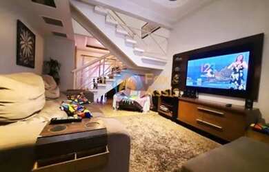 Imagem: A casa em condomínio possui 3 Dormitórios, 3 Banheiros, 2