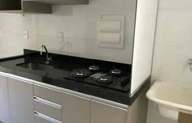 Imagem: O apartamento possui 1 Dormitório, 2 Banheiros, 1 Vaga na garagem