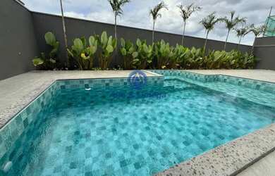 Imagem: A casa possui 5 Dormitórios, 5 Banheiros, 3 Vagas na garagem