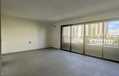 Imagem: O apartamento possui 1 Dormitório, 1 Banheiro, 1 Vaga na garagem