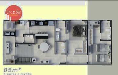 Imagem 16: Apartamento com 2 suítes com 85 m2 na zona sul com vista livre