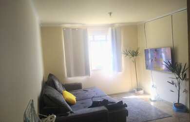 Imagem: O apartamento possui 1 Dormitório, 1 Banheiro, 1 Vaga na garagem