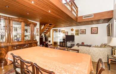 Imagem: O apartamento na cobertura possui 4 Dormitórios, 3 Banheiros