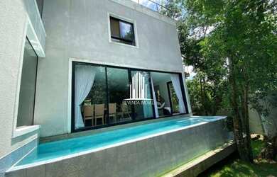 Imagem: A casa em condomínio possui 3 Dormitórios, 4 Banheiros, 5