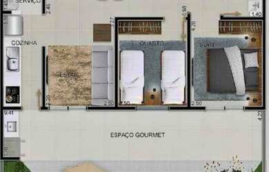 Imagem 5: APTO NO iTAGUA DE FRENTE AO MAR