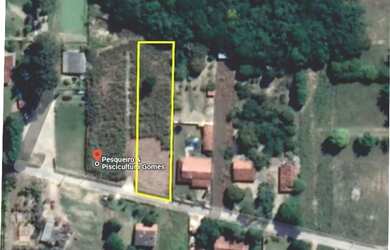 Imagem: O terreno possui 3.000m² de Área e está localizado em Sarapuí